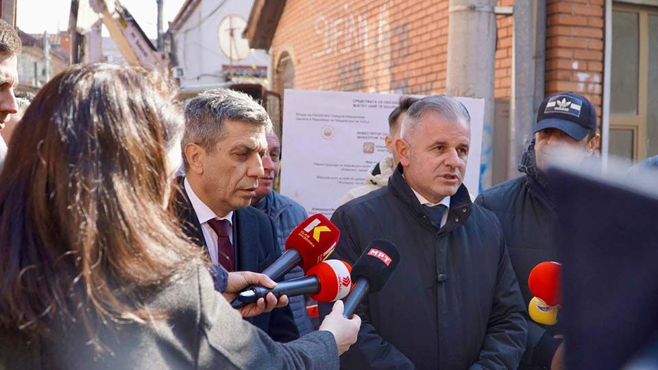 Меџити: 9 милиони денари за новата водоводна и канализациона мрежа на ул. неџат аголи во Серава