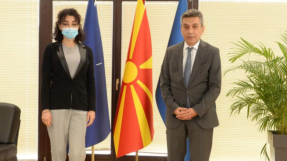 Меџити на прва средба со новата постојана координаторка на ООН Рита Колумбиа