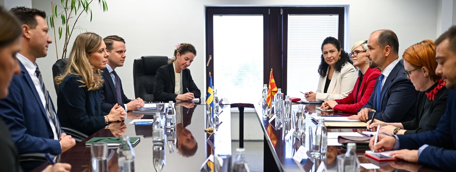 МЕП Муртезани домаќин на шведската МЕП Розенкранц: Заедничка визија за проширување и стабилна Европа заснована на вредности