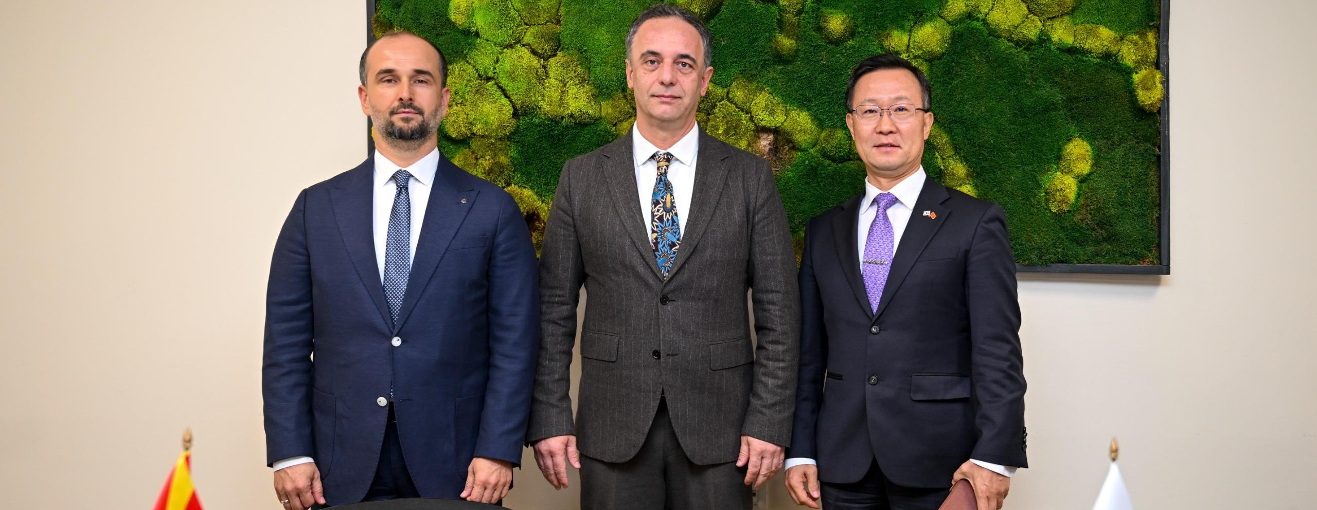 МЕП Муртезани на средба со корејскиот амбасадор Донгбае - Зајакнување на билатералната соработка и поддршката во развојни проекти