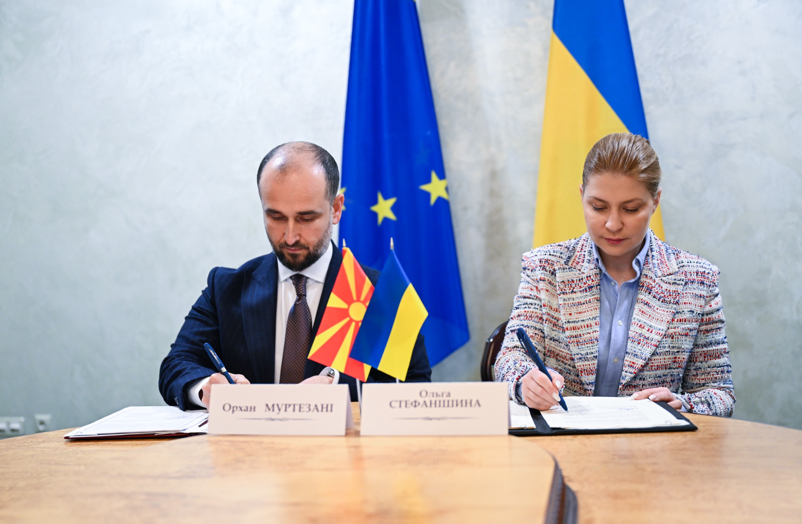МЕП Муртезани во Киев потпиша Меморандум за соработка со Украина за зајакнување на соработката во процесот на ЕУ интеграција