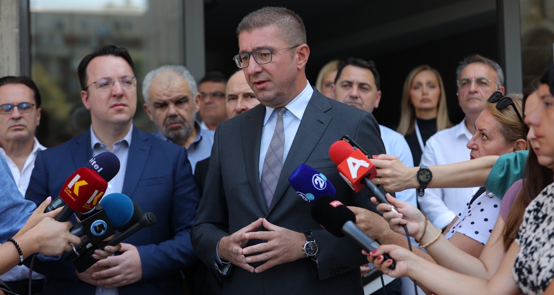 Мицкоски: Ги стабилизираме институциите од криминалот на минатата власт, за милион и сто илјади евра повеќе пари од патарините кои порано оделе во приватни џебови