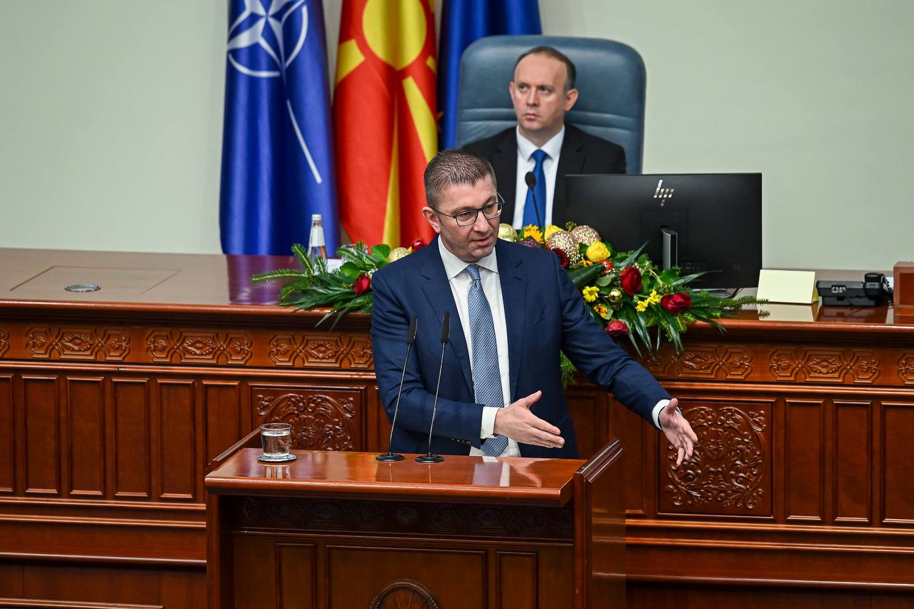 Мицкоски: Граѓаните да се чувствуваат безбедни, Владата обезбедува безбедна и сигурна европска држава со подобра економија и повисоки плати, а го враќа и достоинството
