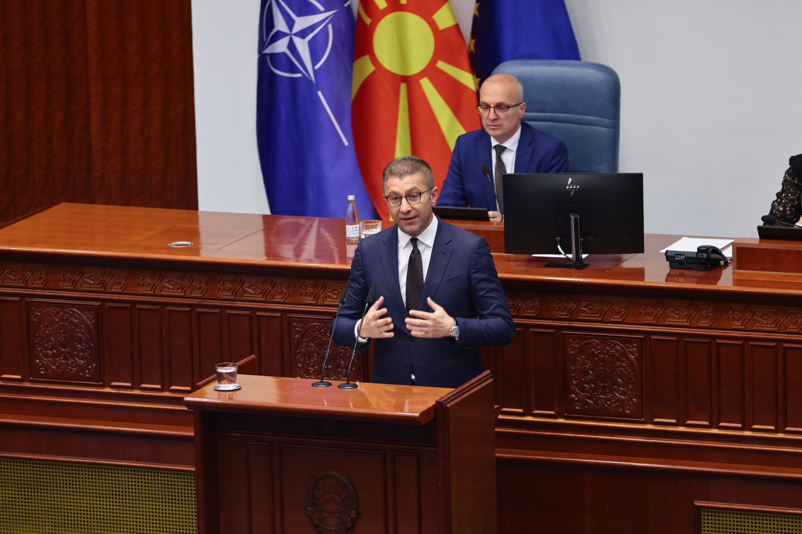 Мицкоски: И во јунскиот извештај ќе бидеме пред фронтранерите за реформската агенда, а како влада нема да дозволиме дополнителни буџети за правосудството со резултати кои не враќаат назад 