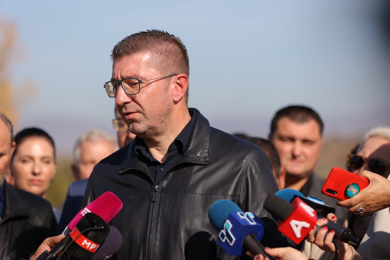 Мицкоски: Интензивно се работи на автопатот Прилеп-Битола, очекувам до 2027 година да биде завршен