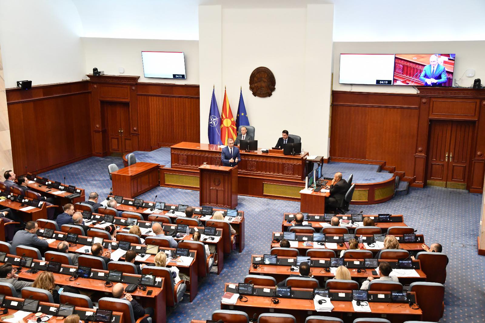 Мицкоски: Капиталните инвестиции со ребалансот се зголемени од 39 на 47 милијарди денари