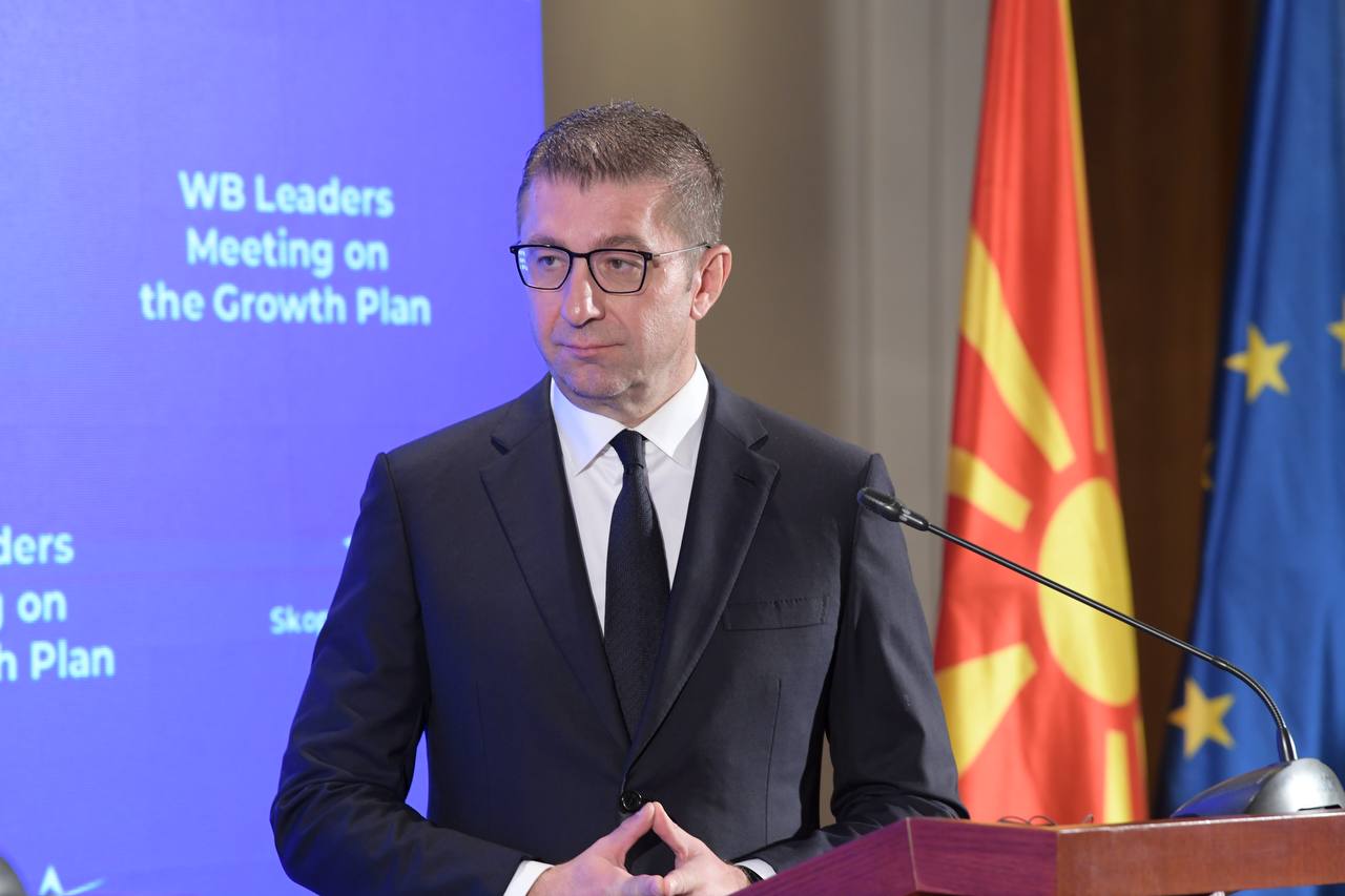 Мицкоски: Ќе продолжиме да ги следиме европските вредности не затоа што тоа ни го наложува некој, туку затоа што тоа е нашиот пат и избор