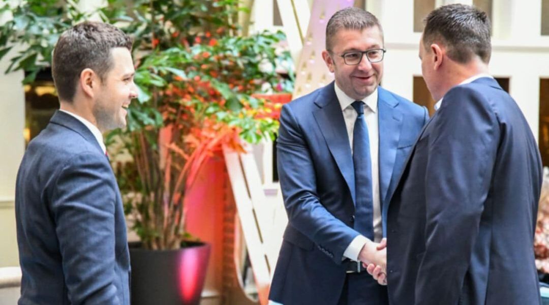 Мицкоски на важни средби во Вашингтон, лобираме за македонските интереси