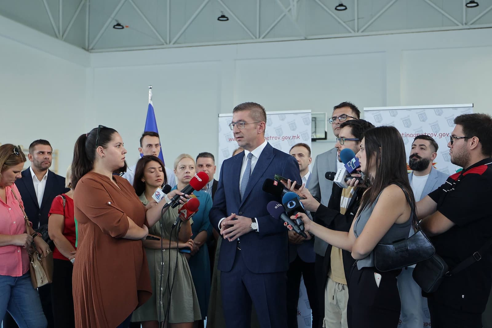 Мицкоски од Ѓорче Петров: Нова спортска сала во ОУ Димитар Поп Беровски