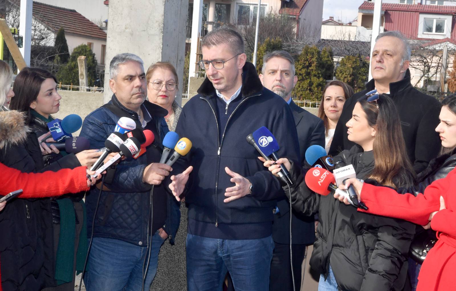 Мицкоски од Карпош: Започна изградбата на спортската училишна сала во ООУ „Димо Хаџи Димов“