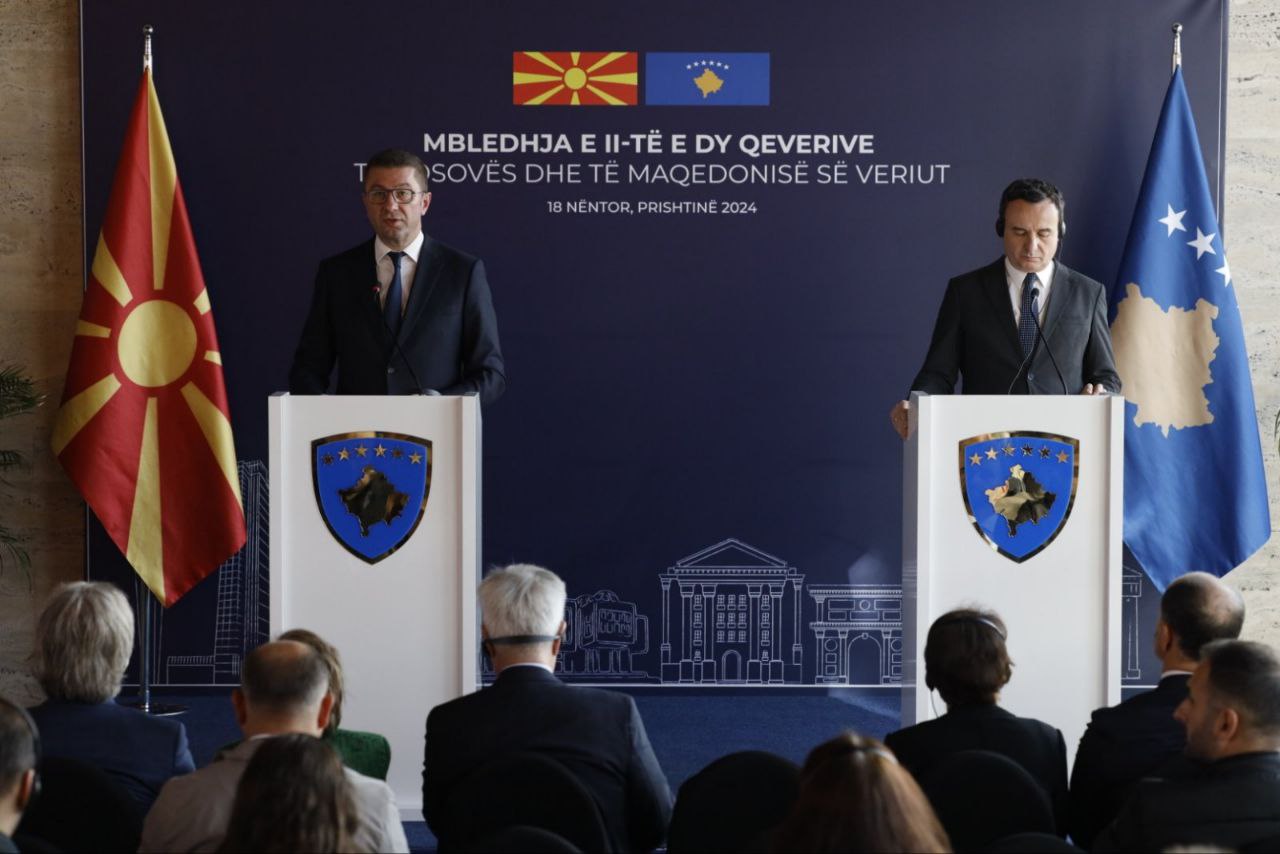 Мицкоски од Косово: Договоривме конкретни чекори кои ќе придонесат за подобрување на транспортните и енергетските врски, што ќе има позитивно влијание врз економскиот развој и напредокот на земјите во регионот