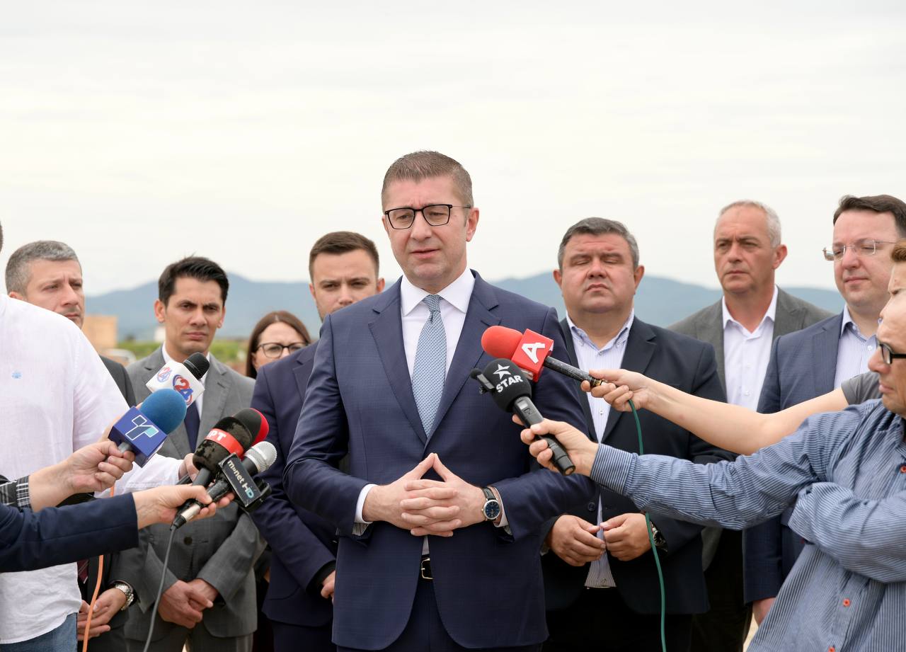 Мицкоски од Штип: Продолжуваме да испорачуваме проекти за граѓаните за подобар живот