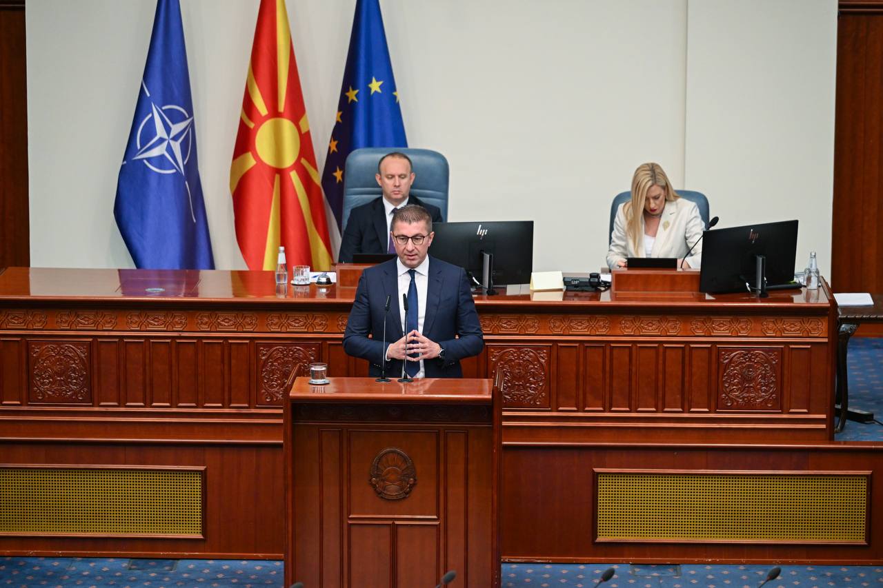 Мицкоски: По 7 години застој градиме интерконектор за гас со Грција, заедно со другите проекти од увозно зависна земја, ќе станеме земја која извезува електрична енергија