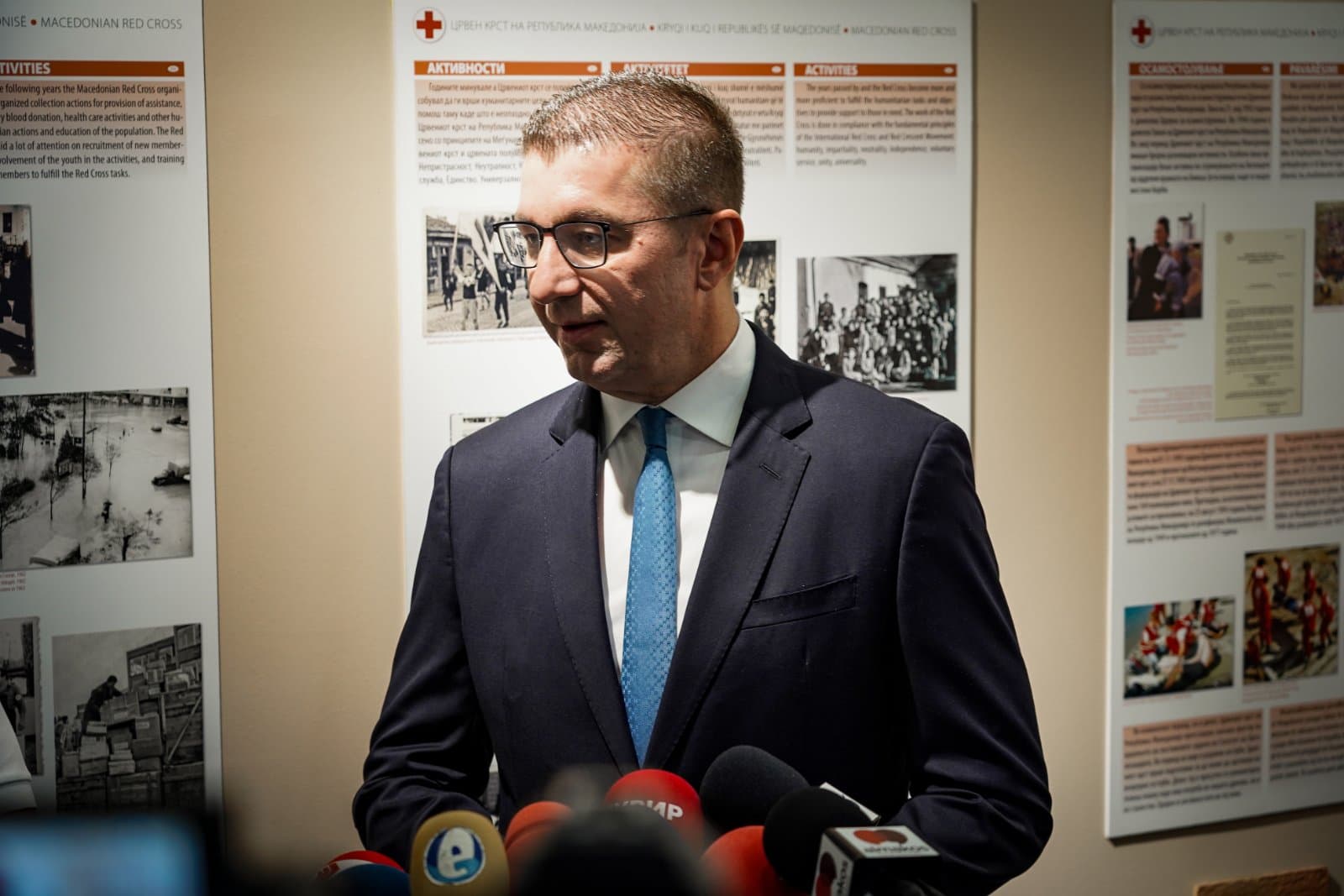 Мицкоски по повод 80 години од формирањето на Црвениот крст: Во периодот кој што следи ќе ја продлабочиме соработката