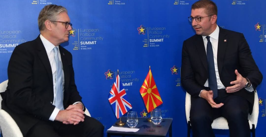 Мицкоски: Постигната согласност за договор за стратешко партнерство со Обединетото Кралство