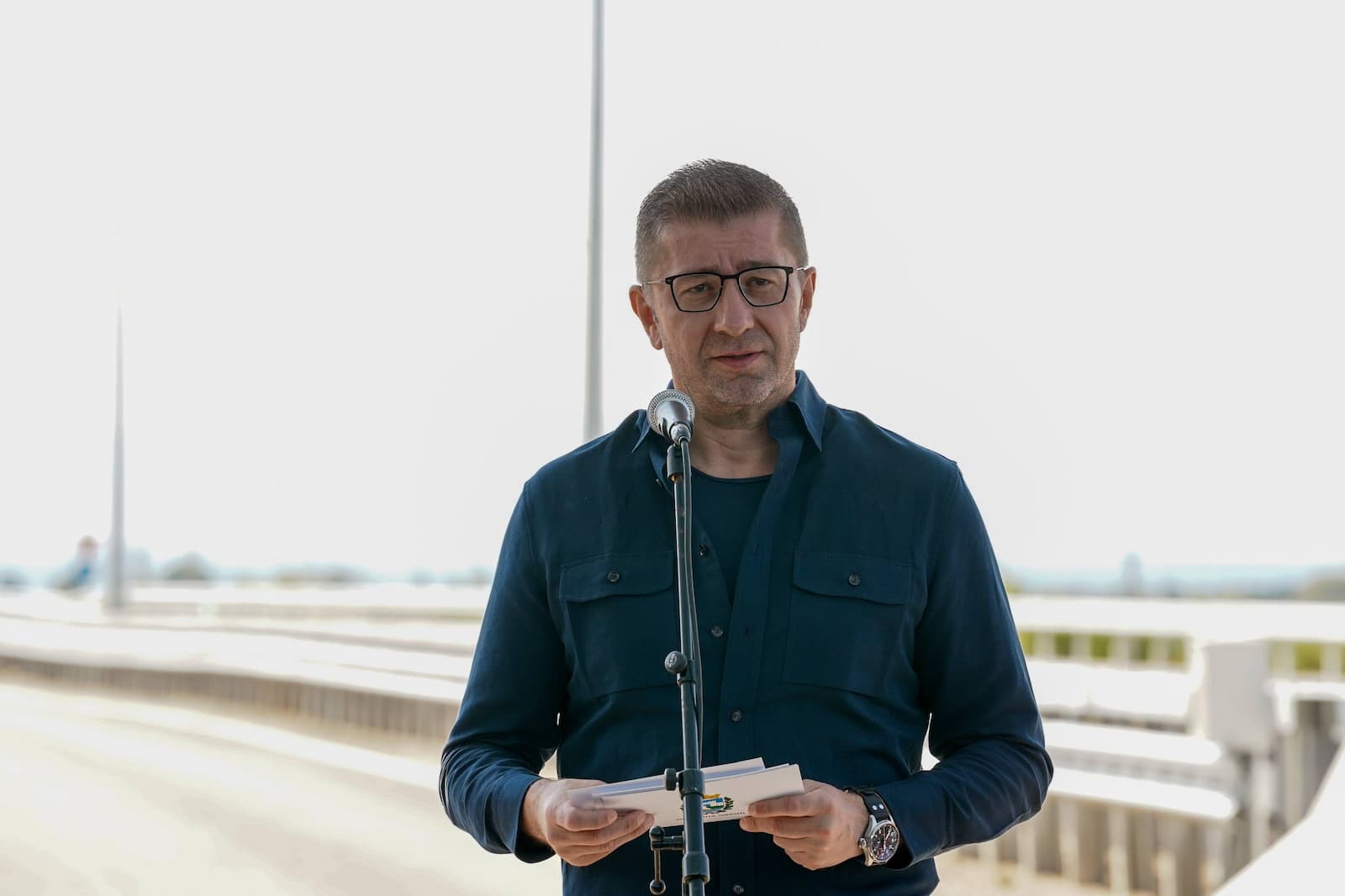 Мицкоски: Пуштена нова делница од автопатот Кичево – Охрид, ова е силен доказ дека Македонија се движи напред