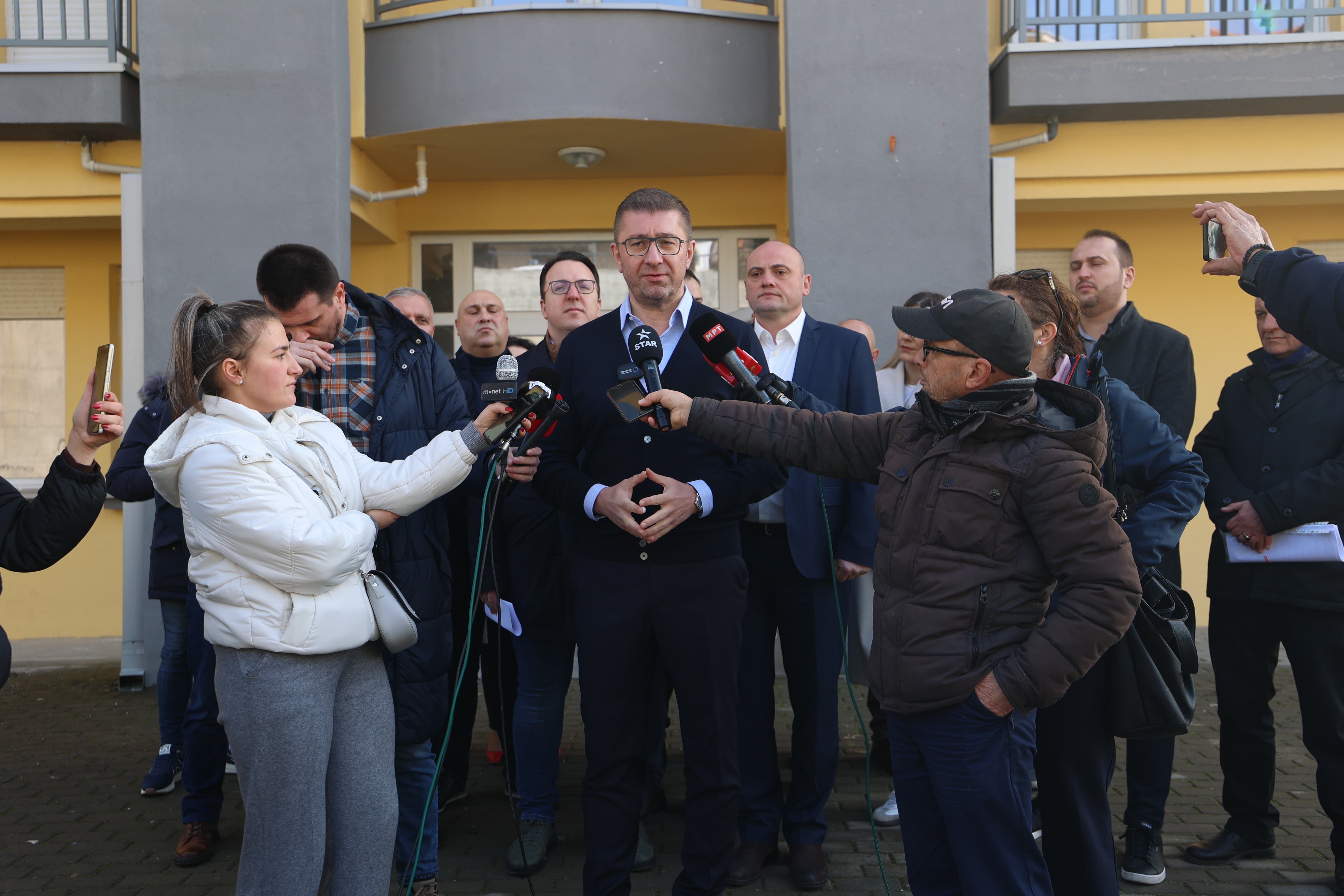 Мицкоски: Се изгради зграда за социјално ранливите семејства во Општина Кочани