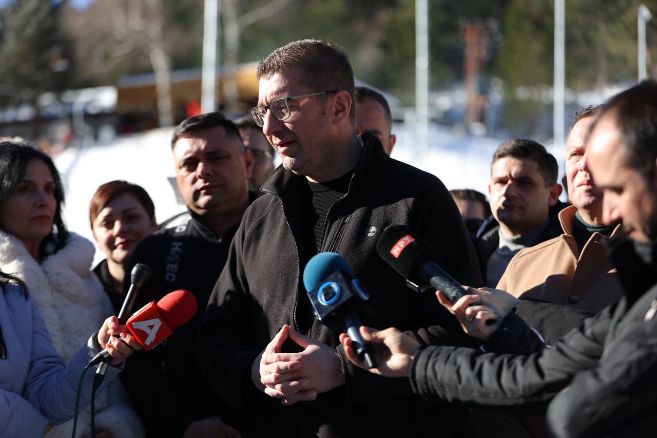 Мицкоски: Се отвори ски центарот „Михајлово“, како Влада продолжуваме да работиме на реализација на проекти