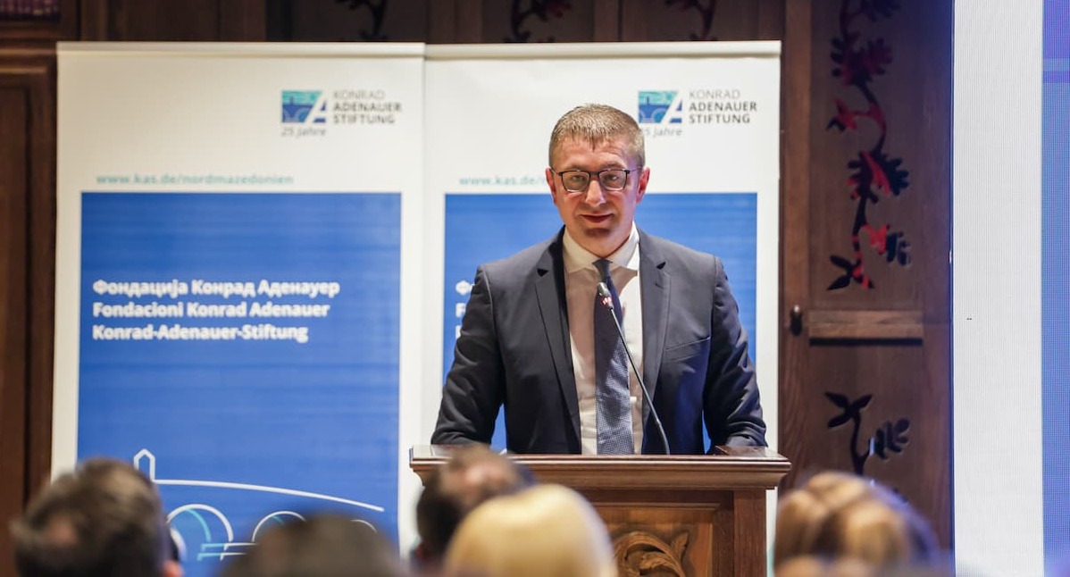 Мицкоски со благодарност до Фондацијата Конрад Аденауер: Партнерството и соработката продолжуваат