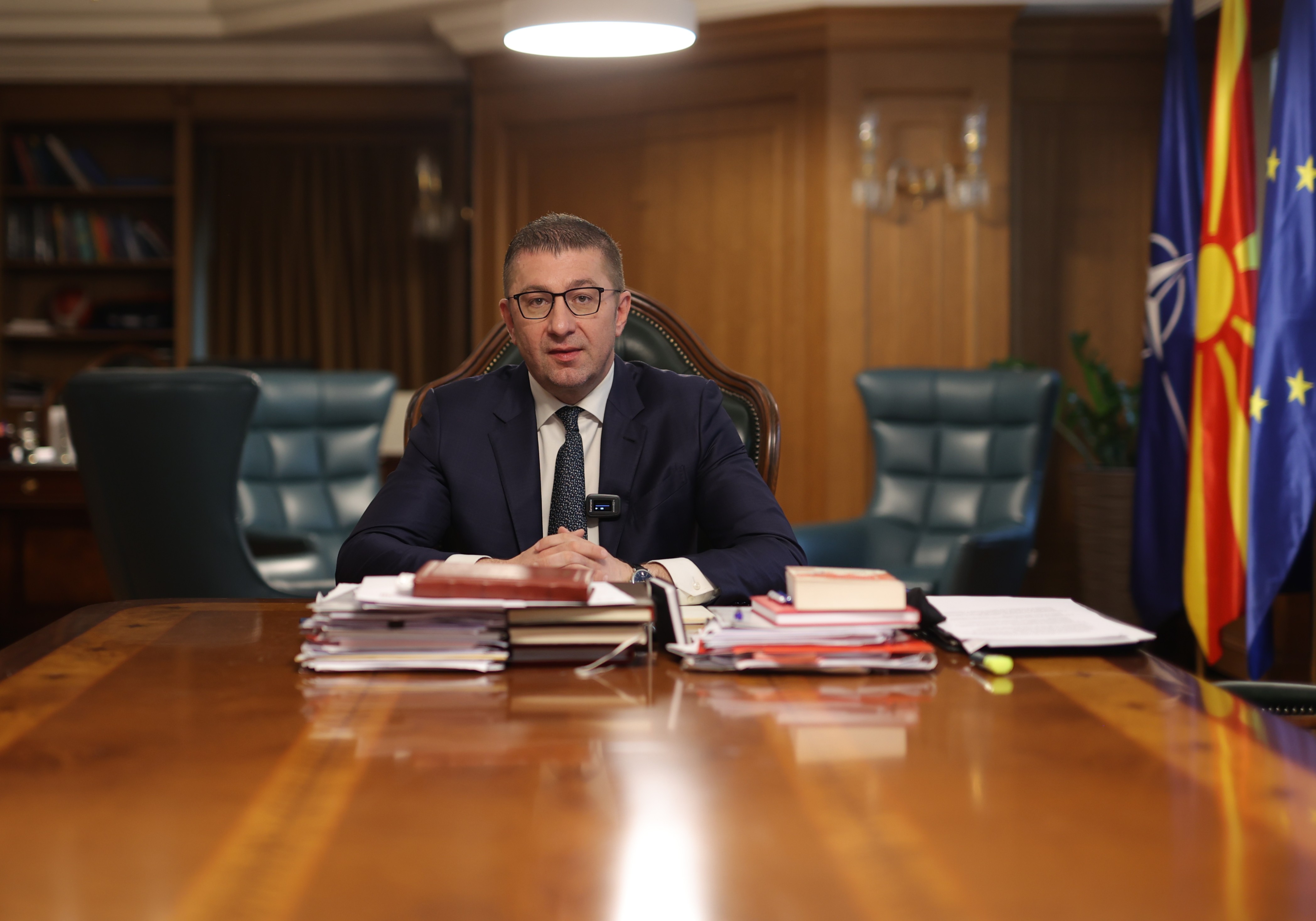 Мицкоски со одлична вест за пензионерите: Денеска започнува исплатата на повисоки пензии за 2.500 денари, со тоа го испорачавме нашето ветување за повисоки пензии од 5.000 денари