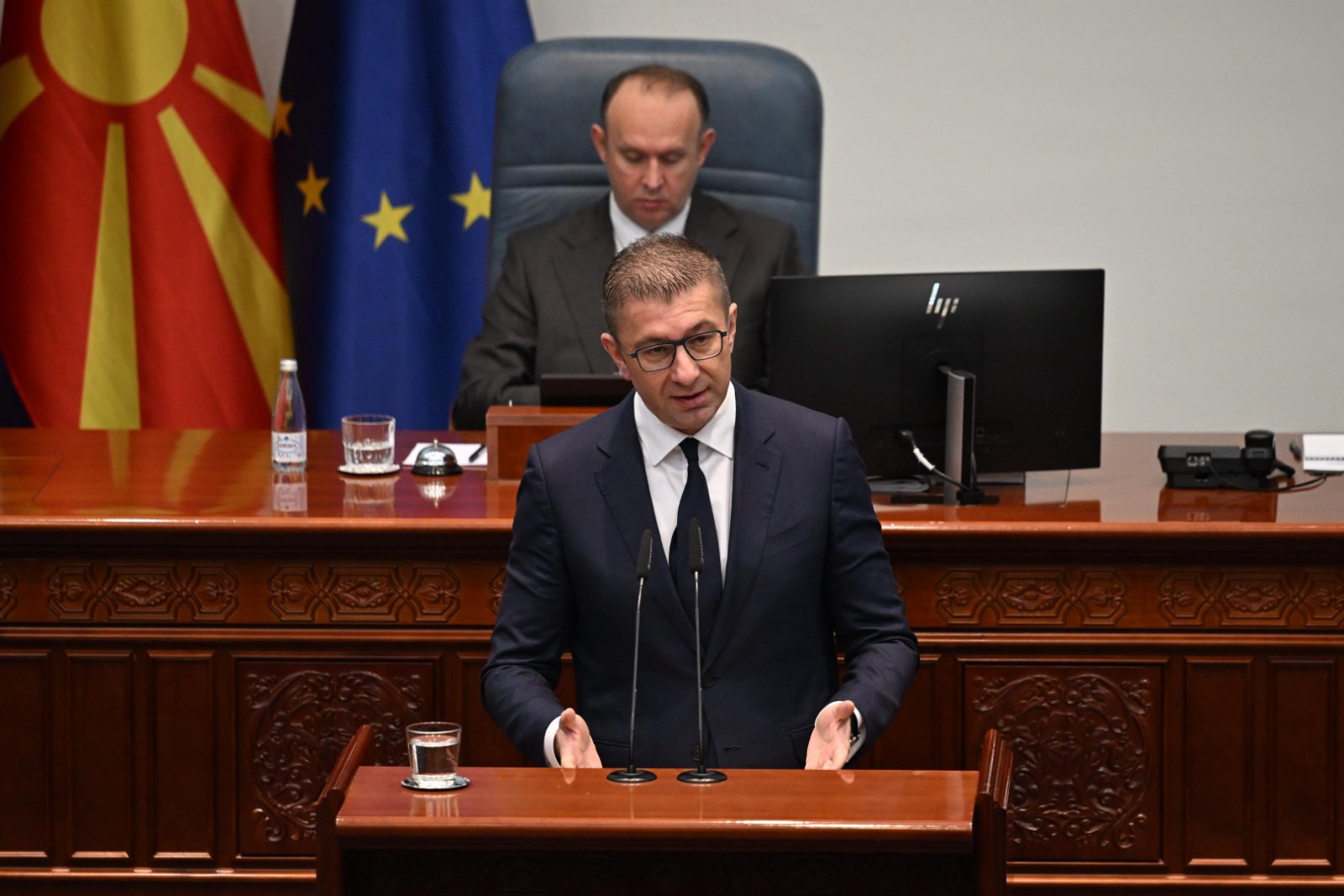 Мицкоски: Во Давос се разговараше за соработка со Филипс, за придобивките од новиот оператор 4IG, како и за потенцијалот на регионот од новите инвестиции во енергетиката и вештачката интелигенција