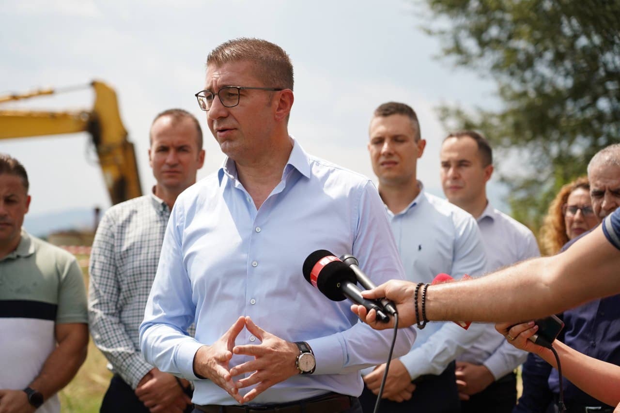 Мицкоски: Хидросистемот Ѓавато се санира, во најскоро време ќе биде целосно функционален и оперативен