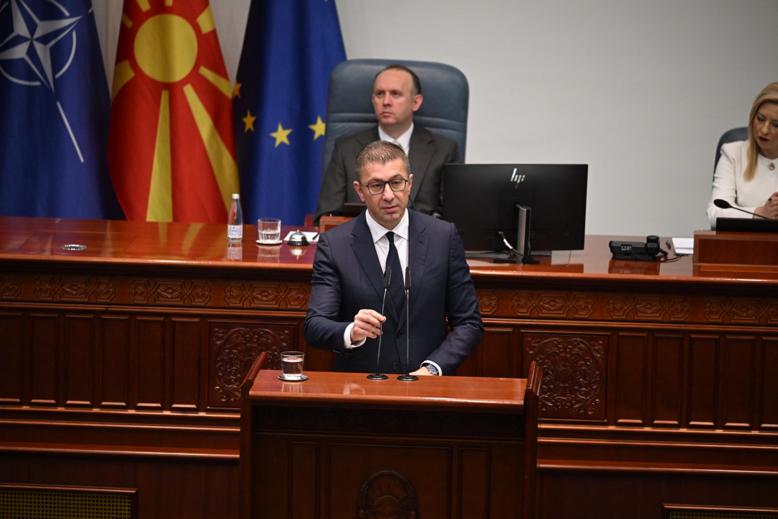 Мицкоски за тужбата на Села до Уставен: Лага е дека „Безбеден град“ има етничка заднина, 80% од граѓаните го поддржуваат, повикувам на одговорно однесување, следи „Безбедна земја“