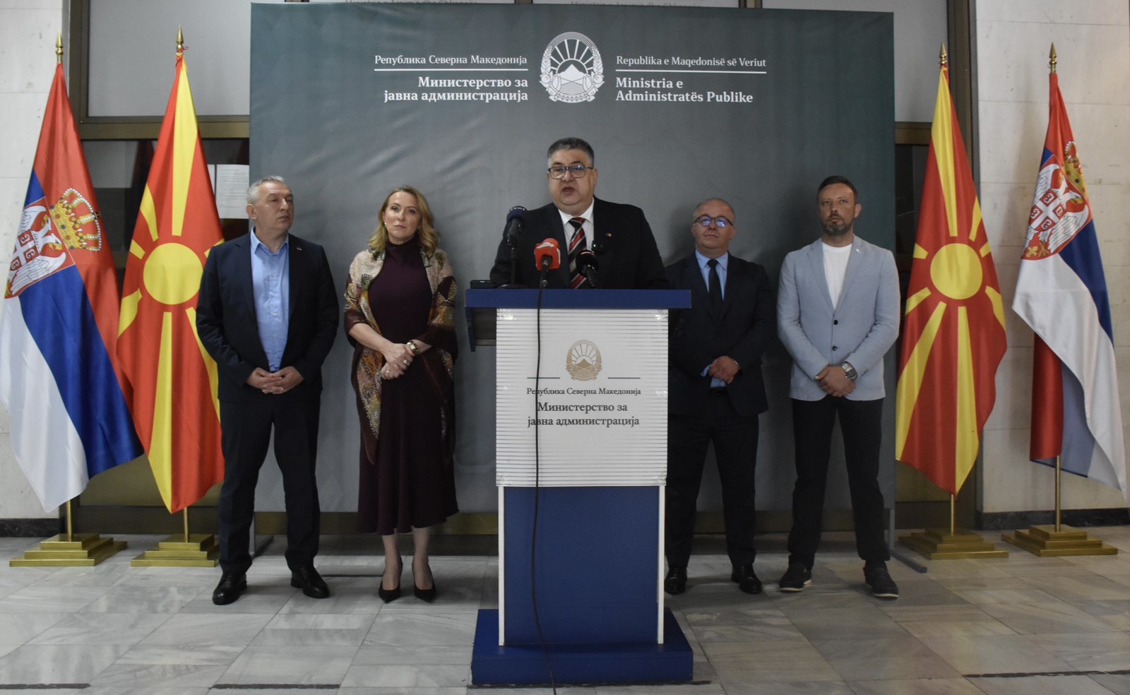 Минчев и Пауновиќ разговараа за нови чекори во спроведувањето на Меморандумот за соработка: Заедничката работна група бележи значителен напредок
