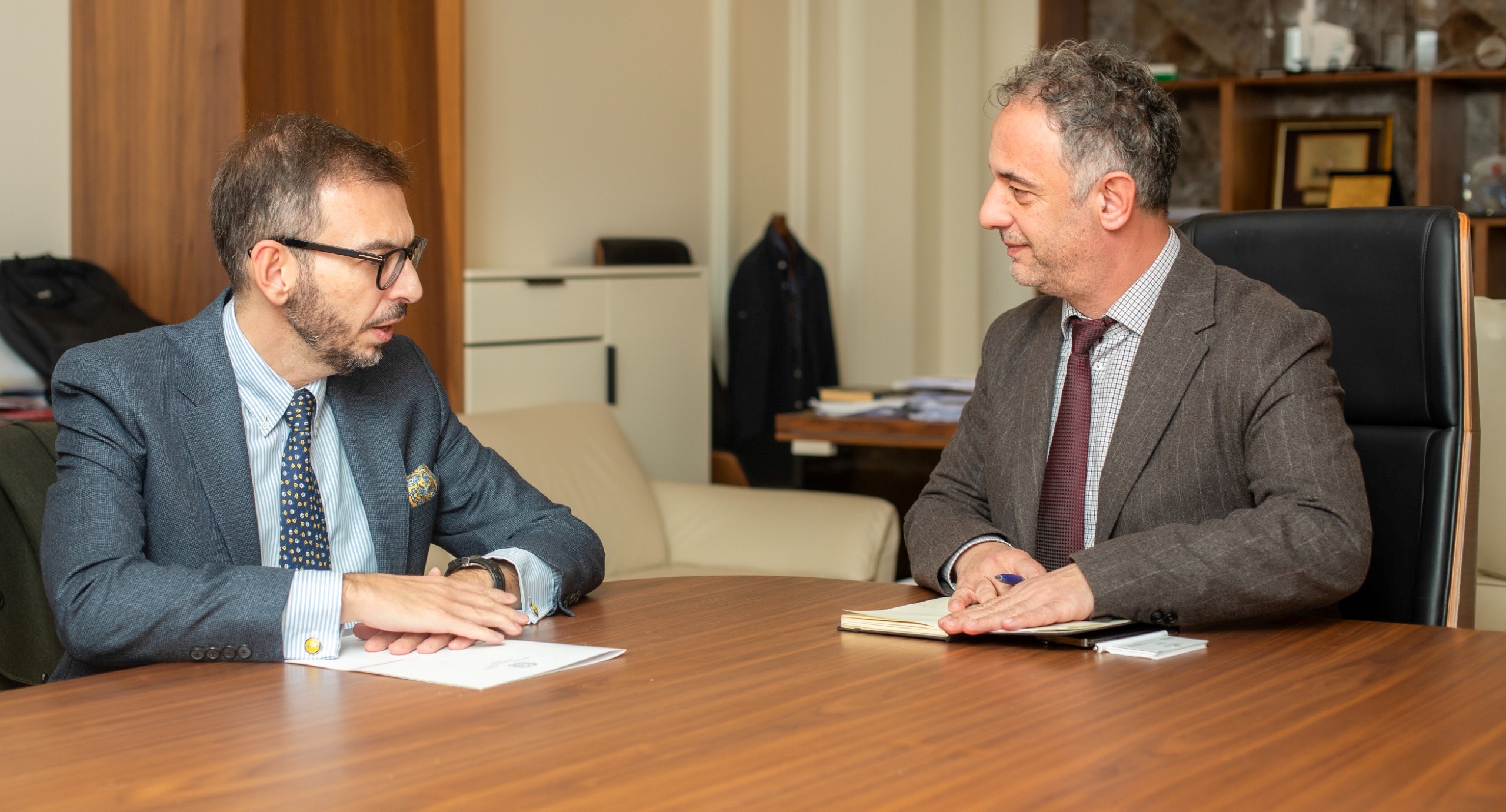 Министерот Алиу се сретна со италијанскиот амбасадор, Палминтери