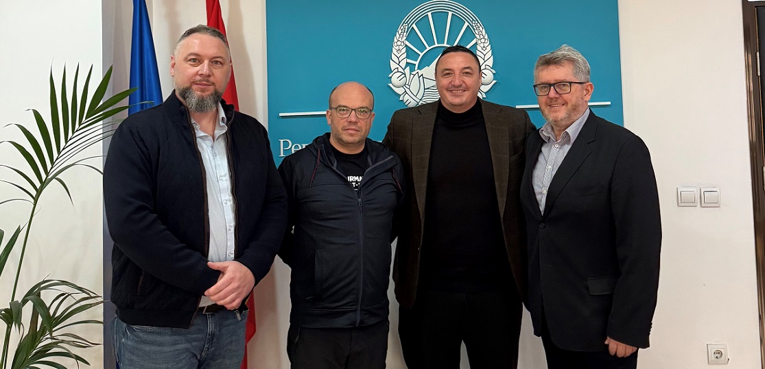 Министерот Борко Ристовски на средба со претставниците на Планинарскиот клуб „Љуботен“ од Тетово по повод 100-годишниот јубилеј на клубот