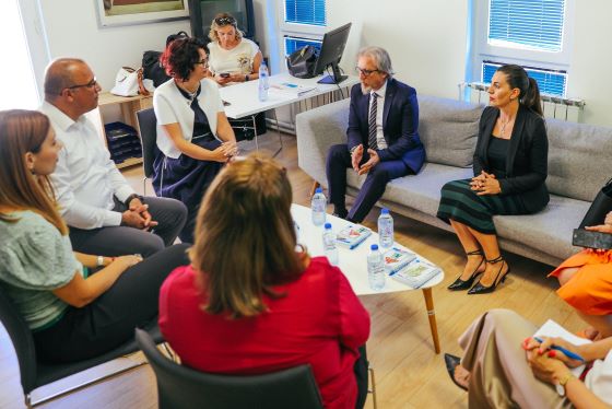 Министерот Лимани во посета на СОС Детско село