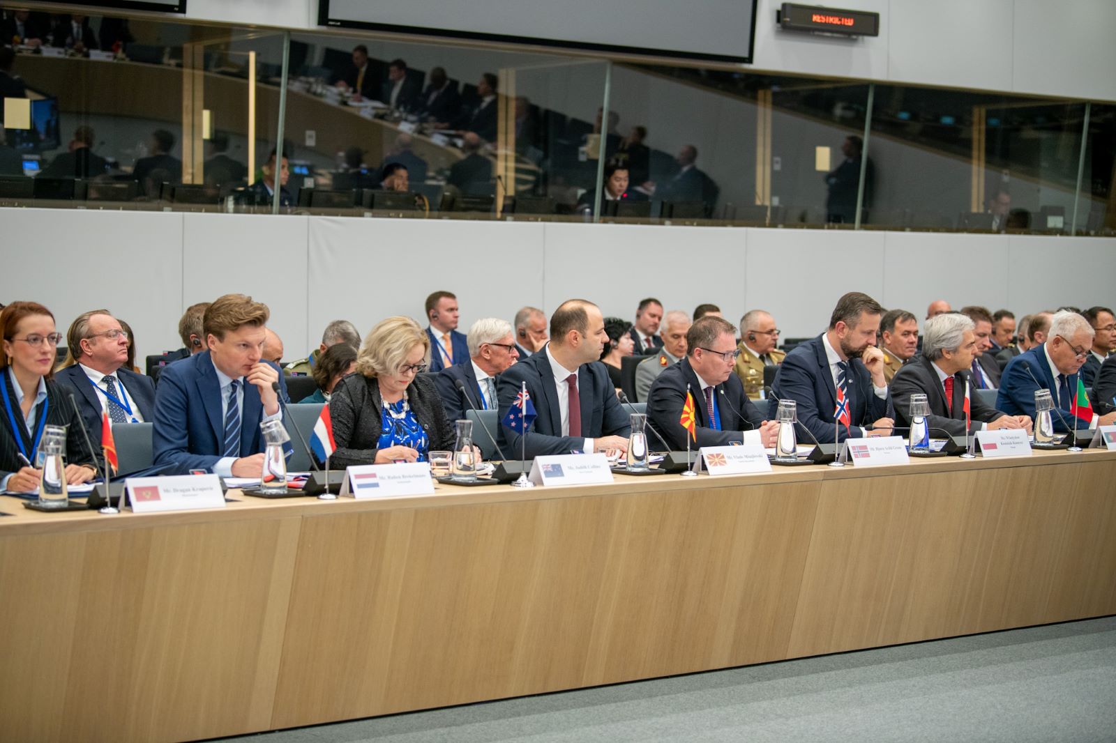 Министерот Мисајловски на состанок на Северноатлатнскиот совет на НАТО, на ниво на министри за одбрана