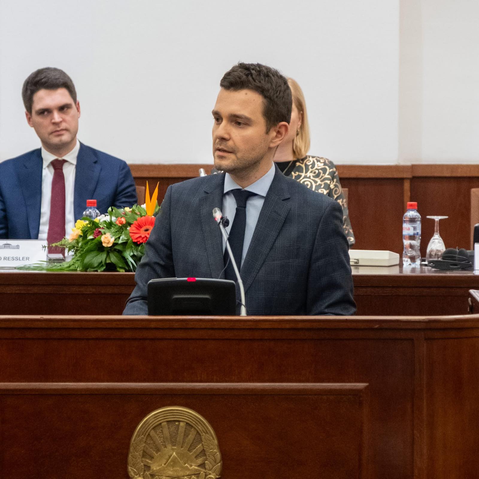 Министерот Муцунски се обрати на 23-от Мешовит парламентарен комитет меѓу Северна Македонија и ЕУ