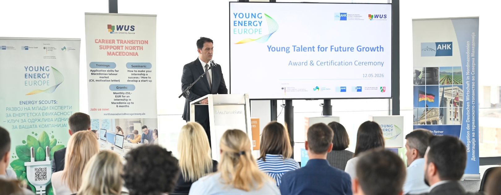Министерот Сали се обрати на настанот „Young Talent for Future Growth“ – инвестицијата во младите е инвестиција во европската иднина