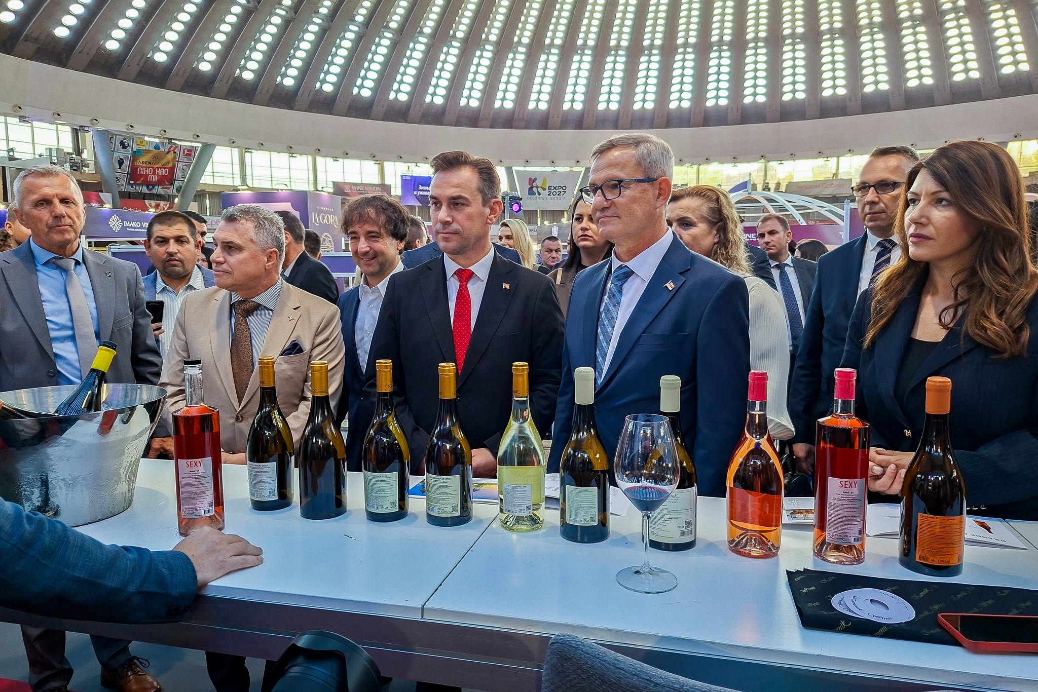 Министерот Серафимовски на „Wine Vision by Open Balkan“ во Белград