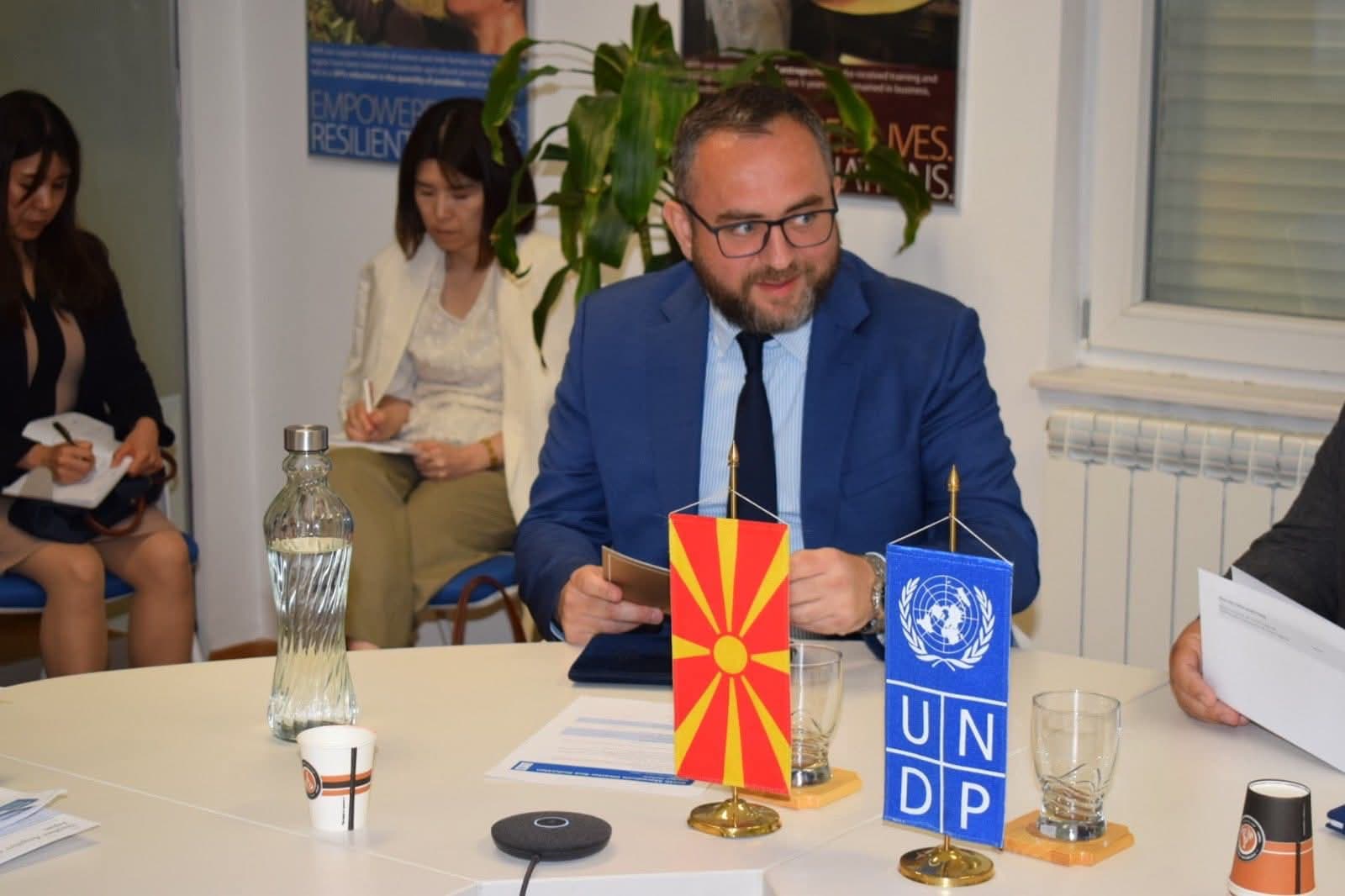 Министерот Тошковски на состанок на неформалната платформа за дијалог за намалување на ризици од катастрофи