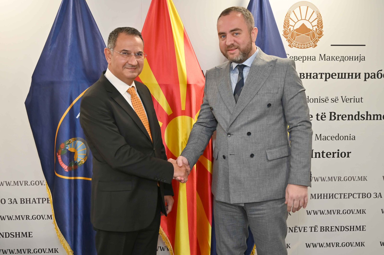 Министерот Тошковски на средба со раководството на СЕЛЕК: Зајакнување на регионалната соработка во борбата против организираниот криминал