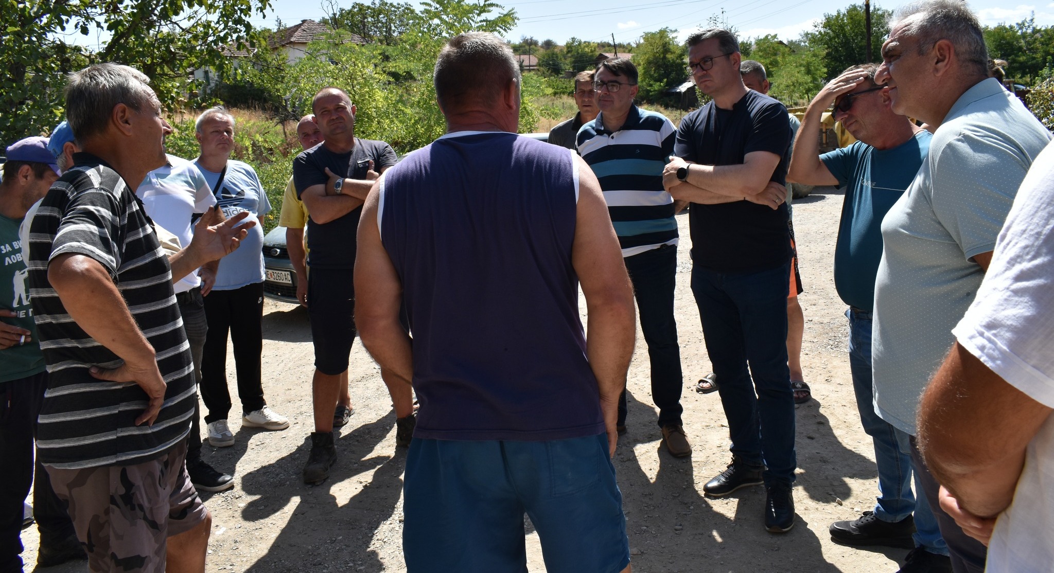 Министерот Трипуновски ги посети на откупните пунктови во селата Тимјаник и Тремник