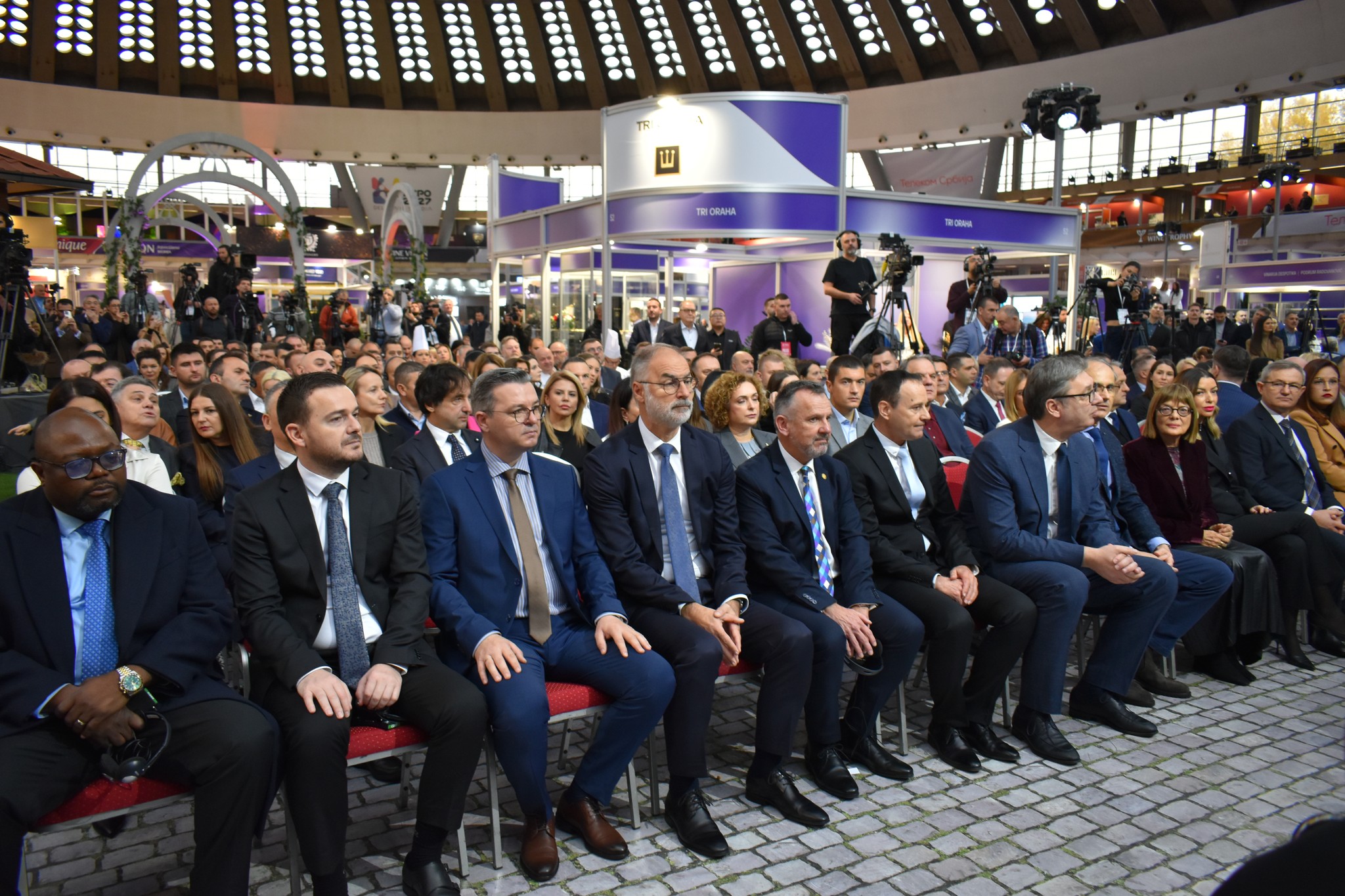 Министерот Трипуновски на четвртиот меѓународен саем „Wine Vision by Open Balkan” во Белград