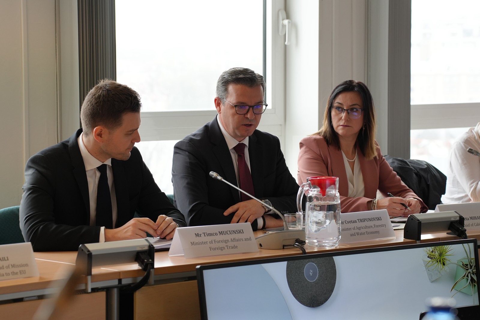 Министерот Трипуновски оствари средба со генералната директорка за земјоделство и рурален развој при ЕК, Елизабет Вернер