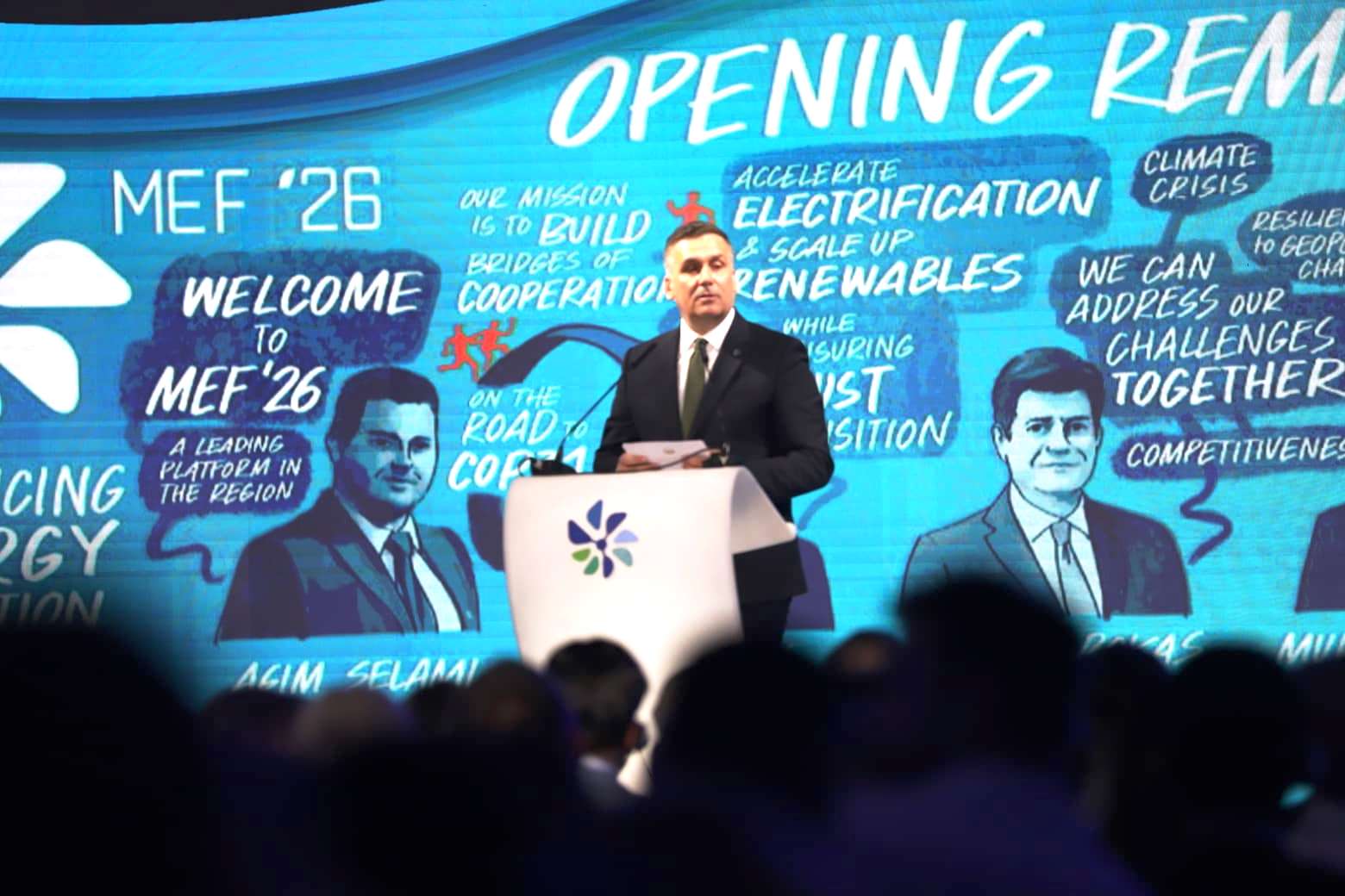 Министерот Хоџа го отвори МЕФ 2026 и повика на забрзана зелена транзиција на регионот