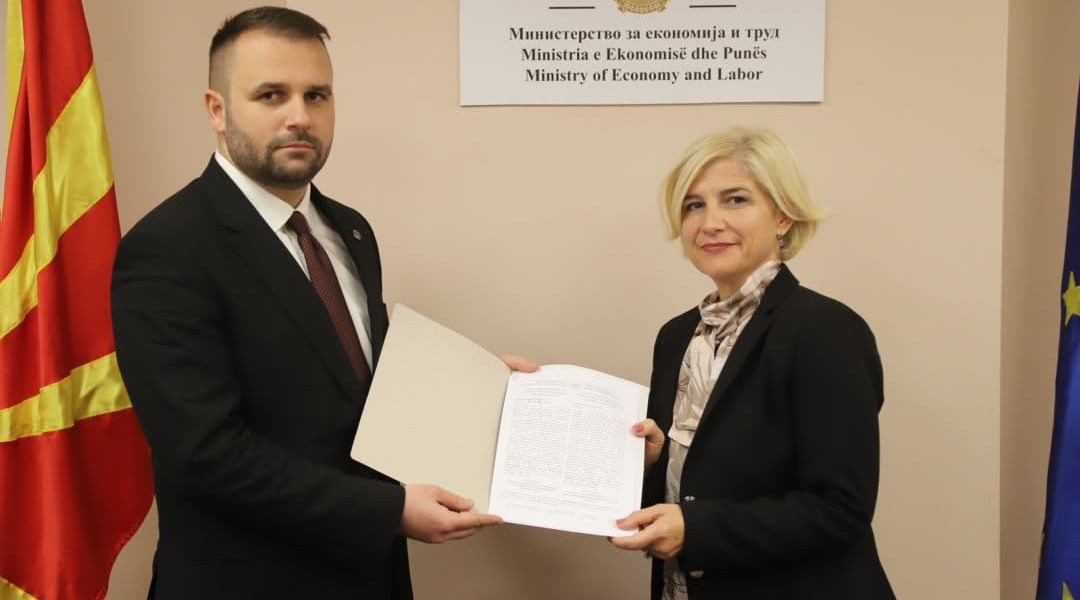 Министерот за економија и труд Дурмиши решенија за финснсиска поддршка за воведување на ИСА и ХАЛАЛ стандарди на 14 домашни компании