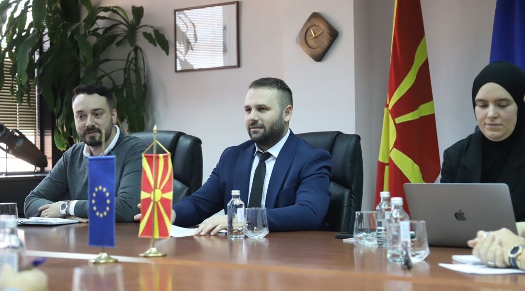 Министерот за економија и труд на Дурмиши оствари средба со претставници од Програмската канцеларија на Советот на Европа во Скопје