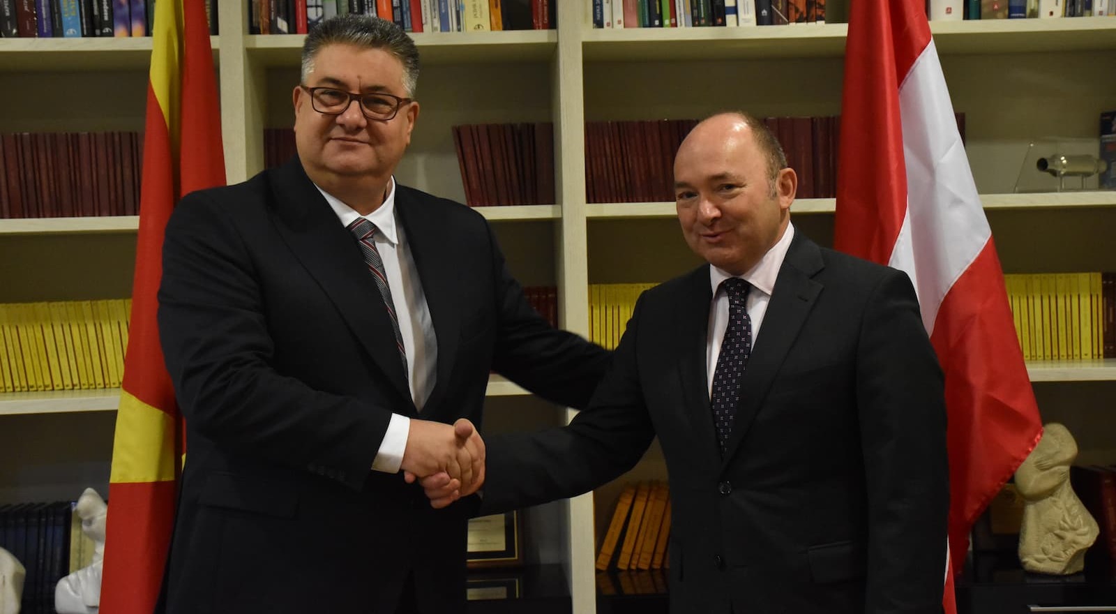 Министерот за јавна администрација, Горан Минчев на средба со Австрискиот амбасадор Н.Е. Мартин Паммер