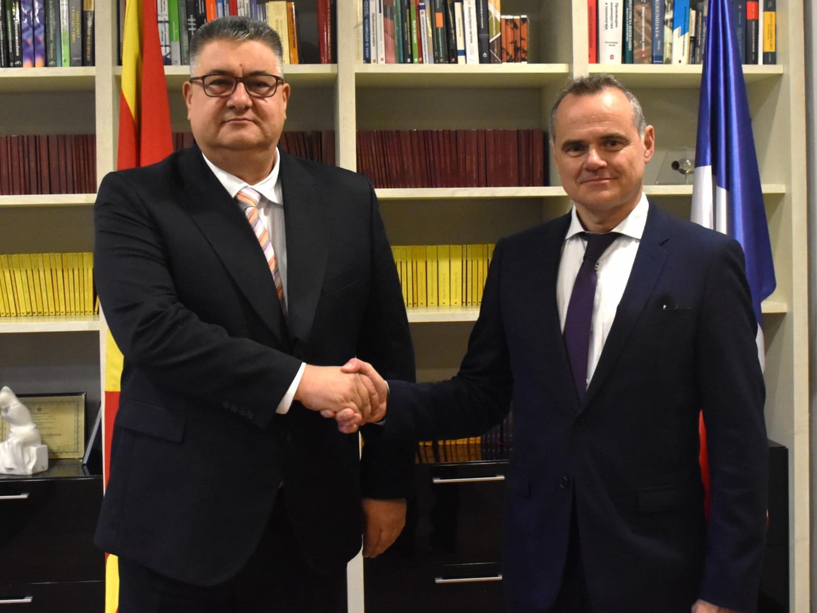 Министерот за јавна администрација, Горан Минчев оствари протоколарна средба со францускиот амбасадор, Н.Е. Кристоф Ле Риголер, на која се разговараше за соработка во делот на реформите во јавната администрација