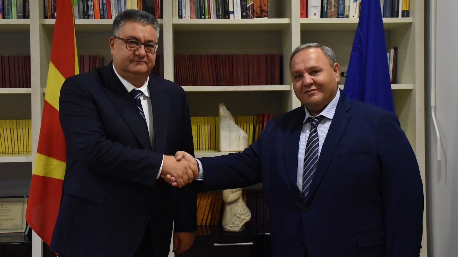Министерот за јавна администрација Горан Минчев се сретна со Постојаниот претставник на Програмата за развој на Обединетите нации (УНДП) во Република Северна Македонија, Армен Григорјан