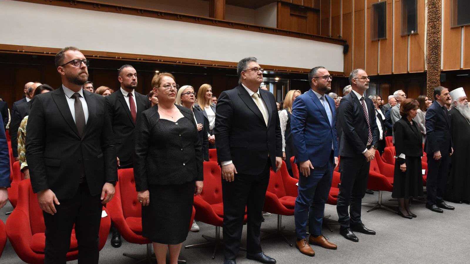 Министерот за јавна администрација присуствуваше на свечената академија по повод 80-годишнината од кодификацијата на македонскиот стандарден јазик