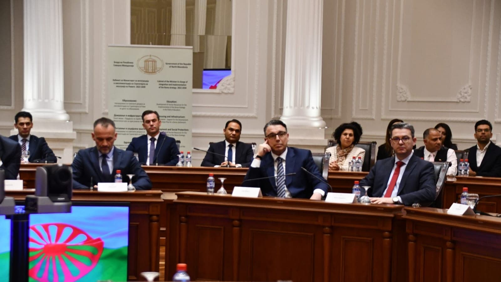 Министерот за правда Игор Филков присуствуваше на настан во Владата по повод 5 ноември, Меѓународниот ден на ромскиот јазик