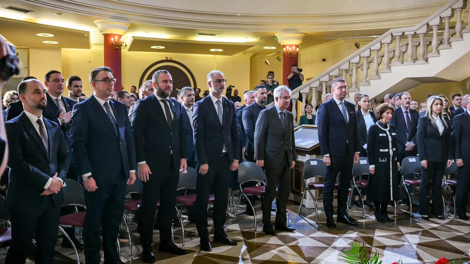 Министерот за правда Игор Филков присуствуваше на Свечената академија по повод државниот празник, 23 Октомври - Денот на македонската револуционерна борба