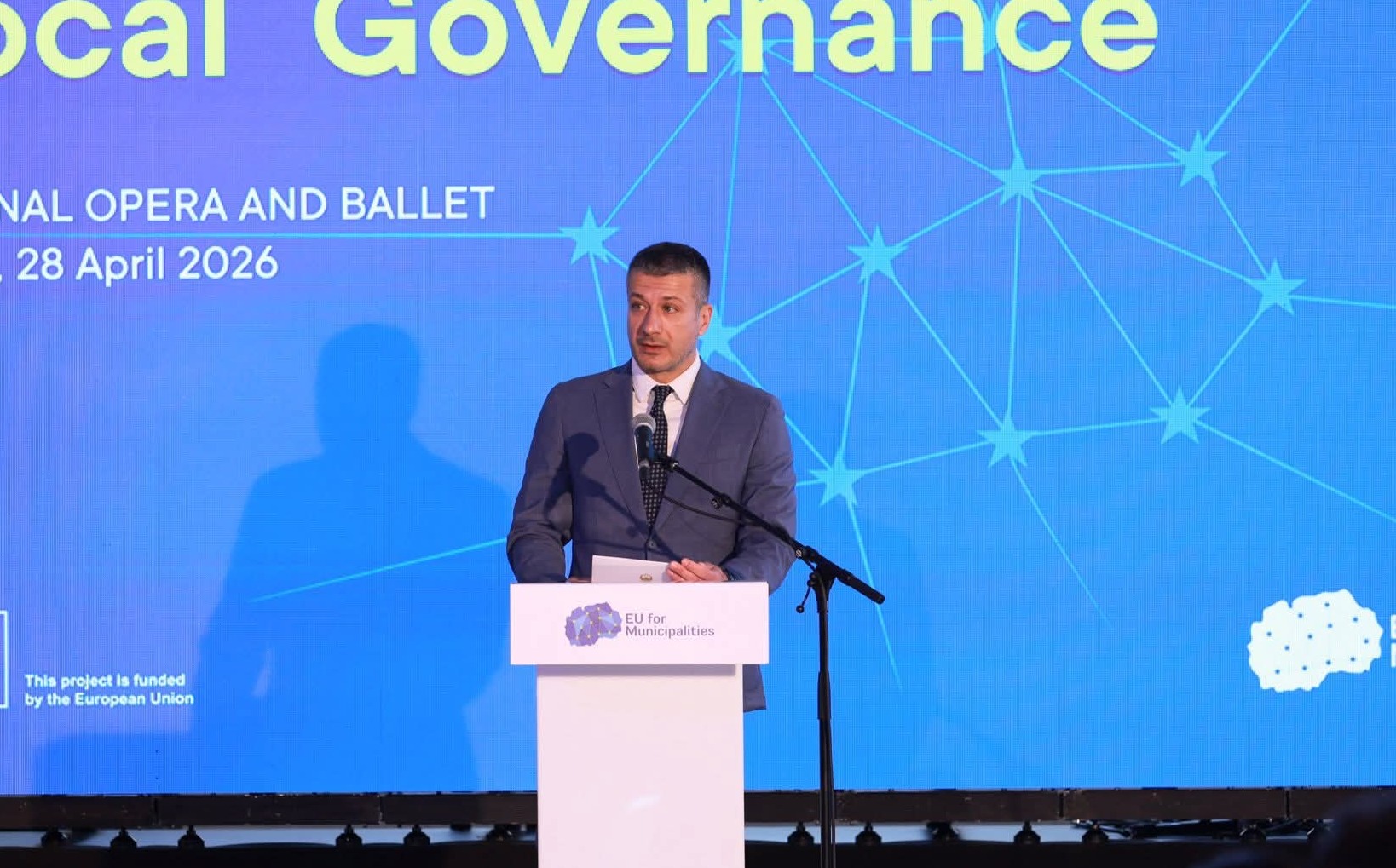 Министерот, Златко Перински, учествуваше на настанот по повод заокружувањето на шестгодишниот циклус на програмата „ЕУ за општините“, која успешно се реализираше во партнерство со Министерството за локална самоуправа